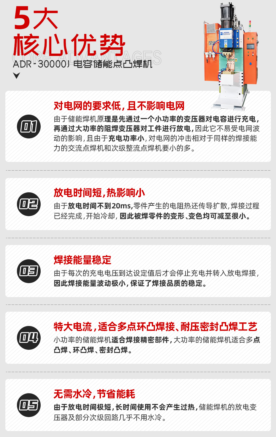 ADR-30000J-電容儲能點凸茄子视频APP免费看核心優勢