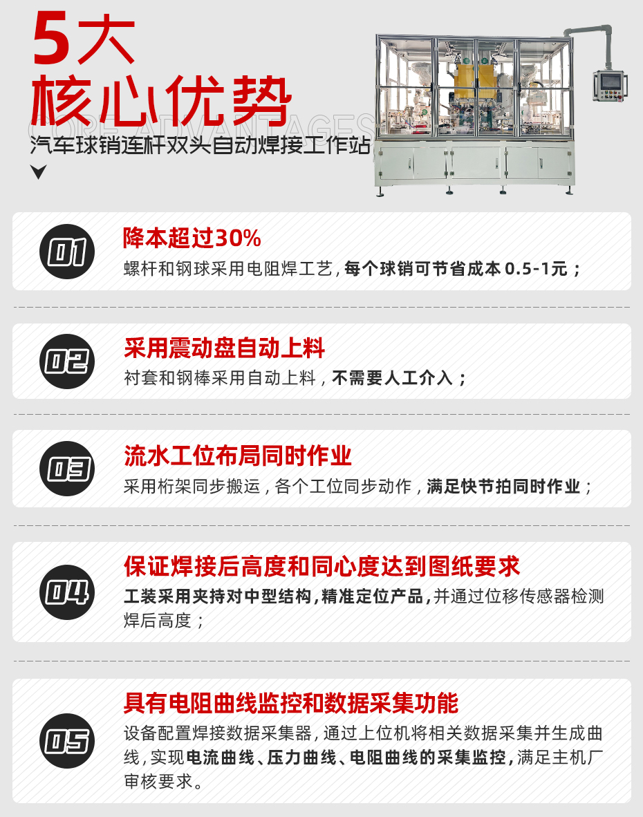 汽車球銷連杆雙頭自動茄子视频官方下载污工作站詳情核心優勢